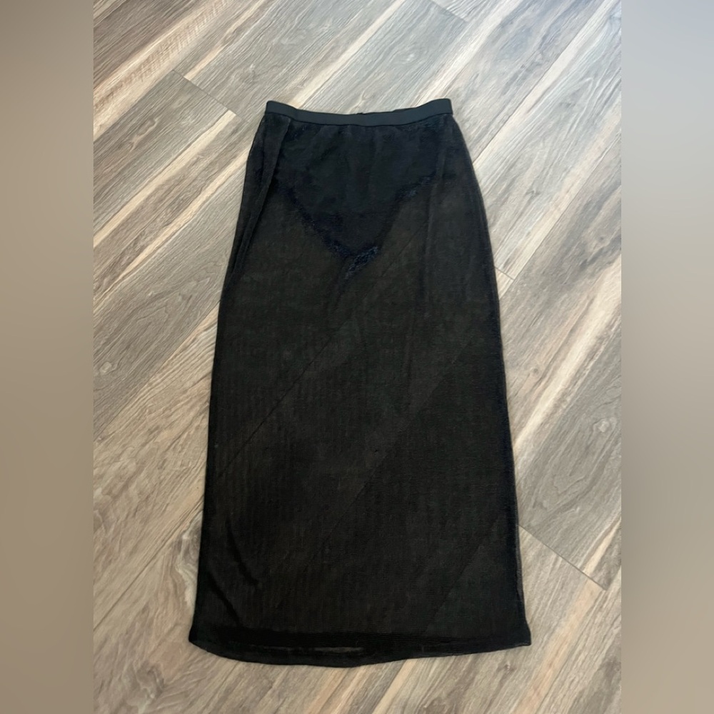 Sunday in Brooklyn Black Maxi Skirt
